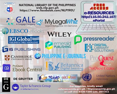 FREE online resources by National Library of the Philippines and .